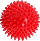 Мяч массажный ЕЖИК 8,5 см красный МалышОК Альпина Пласт