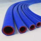 Шланг для охлаждающей жидкости силиконовый D14мм, стенка 4мм (армир.) синий 
