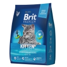 Брит Premium Cat Kitten сухой корм премиум класса с курицей для котят