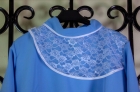 Платье ритуальное голубое