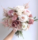 Свадебный букет невесты из роз