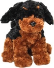 Собачка ТЕДДИ, коричневая с черным Teddykompaniet